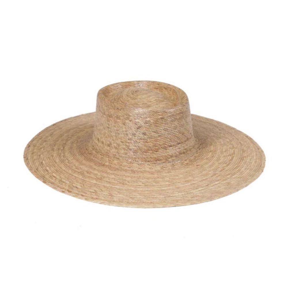 Palma wide boater hat